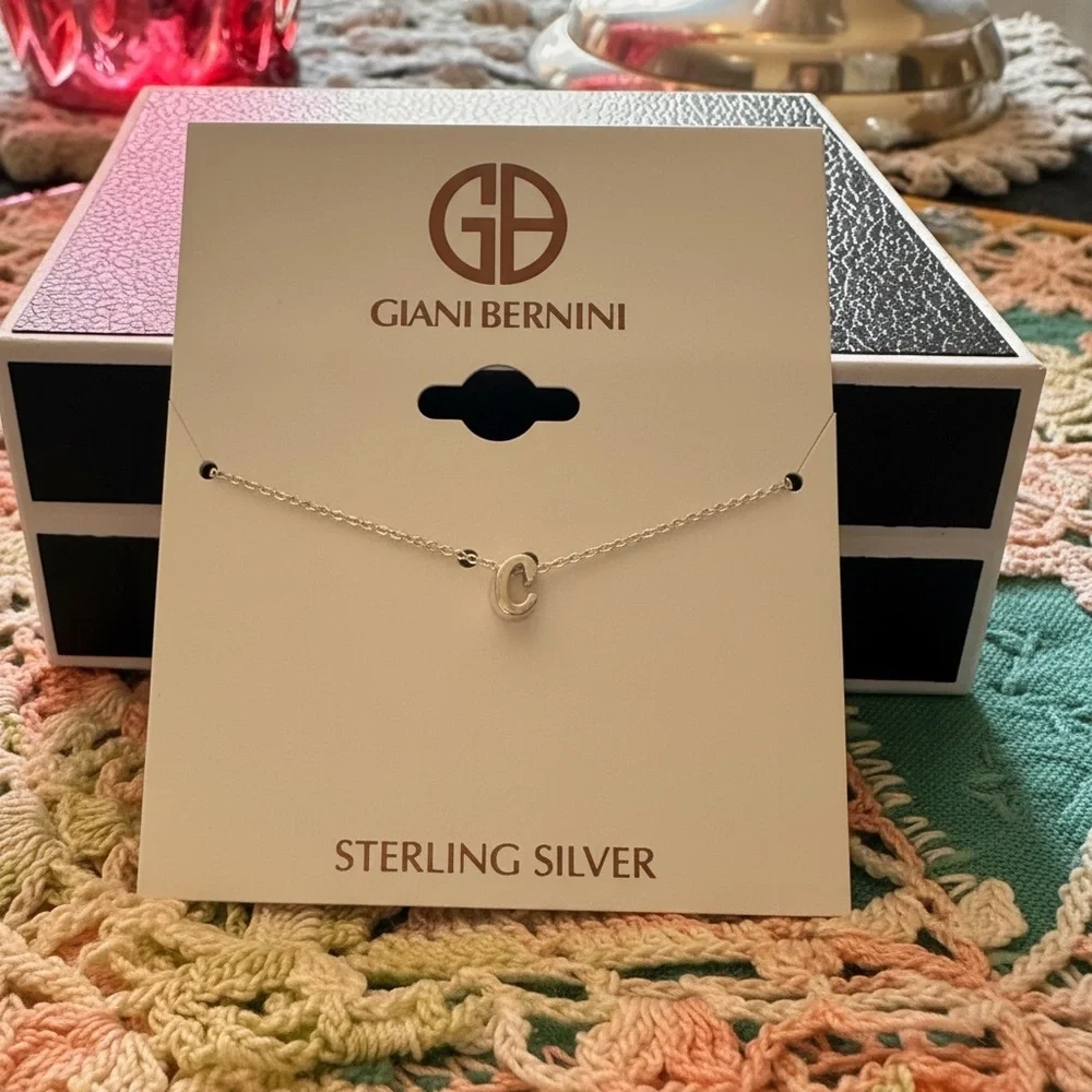 Giani‎ Bernini sterling silver initial 